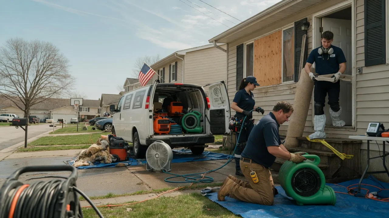 Water Damage Restoration in Columbus, AR near me